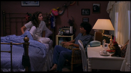 Nancy tells Glen to guard her while she sleeps.
