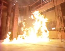 Freddy burns to death