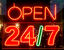 We're always open