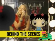 Kai-Lan behind the scenes of the Mega Music Fest from 2010 with Colbie Caillat