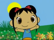 Kai-Lan at the end of the teaser promo for the show from 2007 and 2008