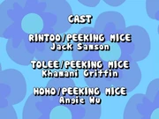 Peeking Mice in the credits