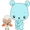 Mr. Fluffy and Mei Mei