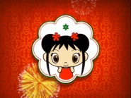 Kai-Lan wearing a red shirt, as seen in a Chinese New Year promo from 2008