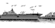 JMSDF Izumo-class helicopte destroyer Izumo