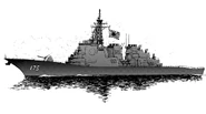 JMSDF Kongo-class destroyer Myoukou