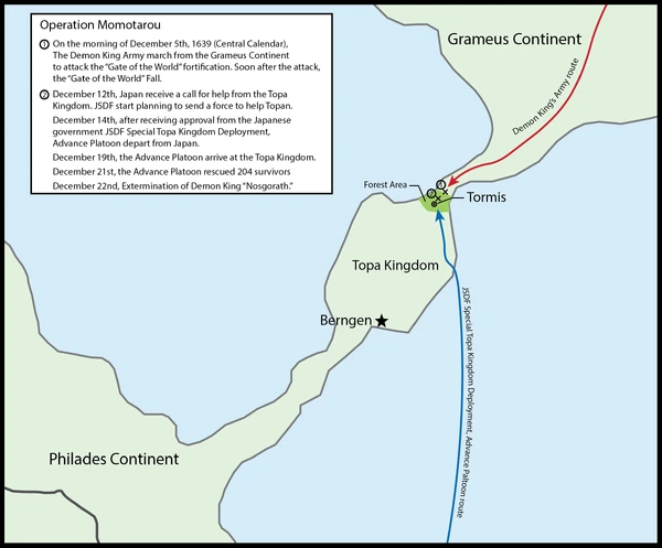 Operation Momotarou visualized