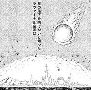 Ravernal Empire escaped it destruction from the meteor "supposedly" sent by the gods as punishment.