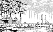 Lotus Garden 02.png (549 KB) Kanata and Yago stand and discuss at the Lotus Garden