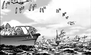 Lourian survivors were rescued and secured by the Japanese side.