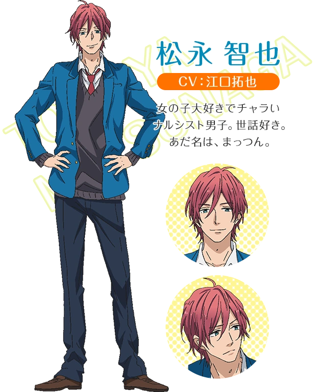 Tomoya Matsunaga Nijiiro Days Wikia Fandom