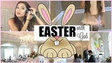 EASTER DAY VLOG! SPEND EASTER WITH ME + NEW HAIR