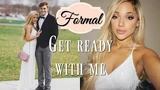 Get ready with me for formal 2017! makeup, hair, + dress!