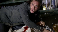 Owen holds Emily's dead body