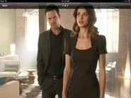 Michael introducing Alex to her new Loft after she graduated from recruit to field agent