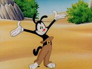 Yakko Warner as Geri the Cleaner.