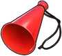 Item Cheerleading Megaphone