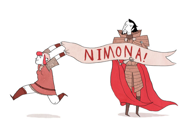 Nimona banner by ND Stevenson