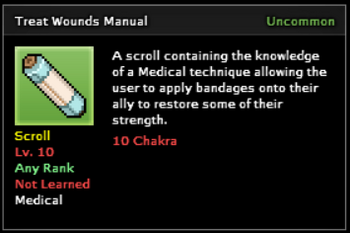 Treat Wounds Manual