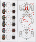 Concept art of the bracelets.