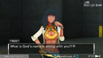 Alice's "What is God's name" error.