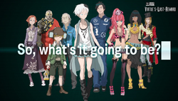 VLR Zero Escape characters Tenmyouji Quark Dio Luna