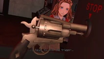 "I'll have to... pull the trigger..."