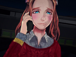 Diana calling the operator.