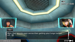 Dio's foreshadowing his own demise.