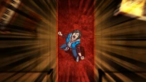 Junpei screaming (safe end).