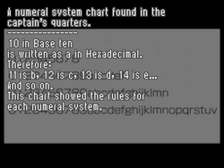 Numeral System Chart