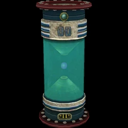 An antimatter bomb, specifically Bomb #0.