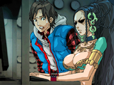 Hazuki angry at Junpei.