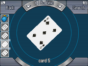 The 5 of spades.