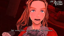 "Get away! Stay away from me, you MURDERER!"