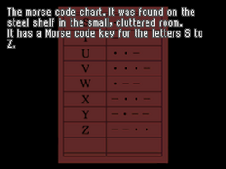 Morse Code Chart 3