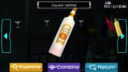 White liquor.