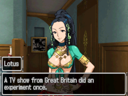 Lotus on the British experiment.