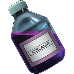 A vial of Axelavir.