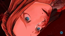 Diana suffering in pain as she bleeds to death on the floor.