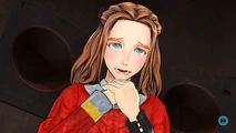 Diana weeping after Phi dies in the incinerator.