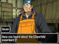 Seven mentioning the experiment.