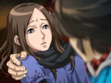 Junpei holding Akane (safe end).