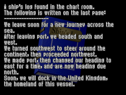 The Ship's Log