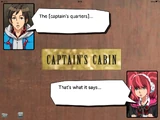 "Captain's Cabin" error in iOS version.