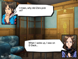 Junpei and June talk.