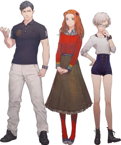 Sigma Klim, Diana and Phi.