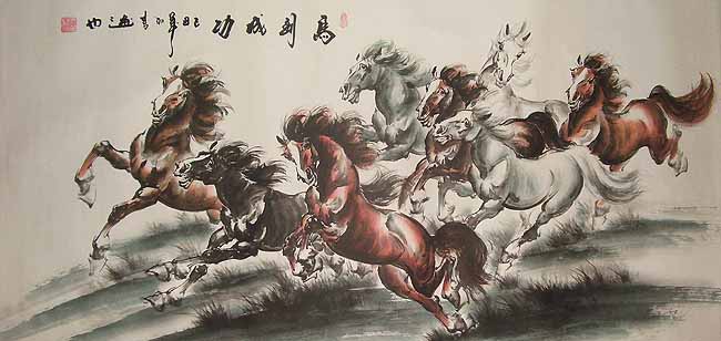 ancient chinese horses