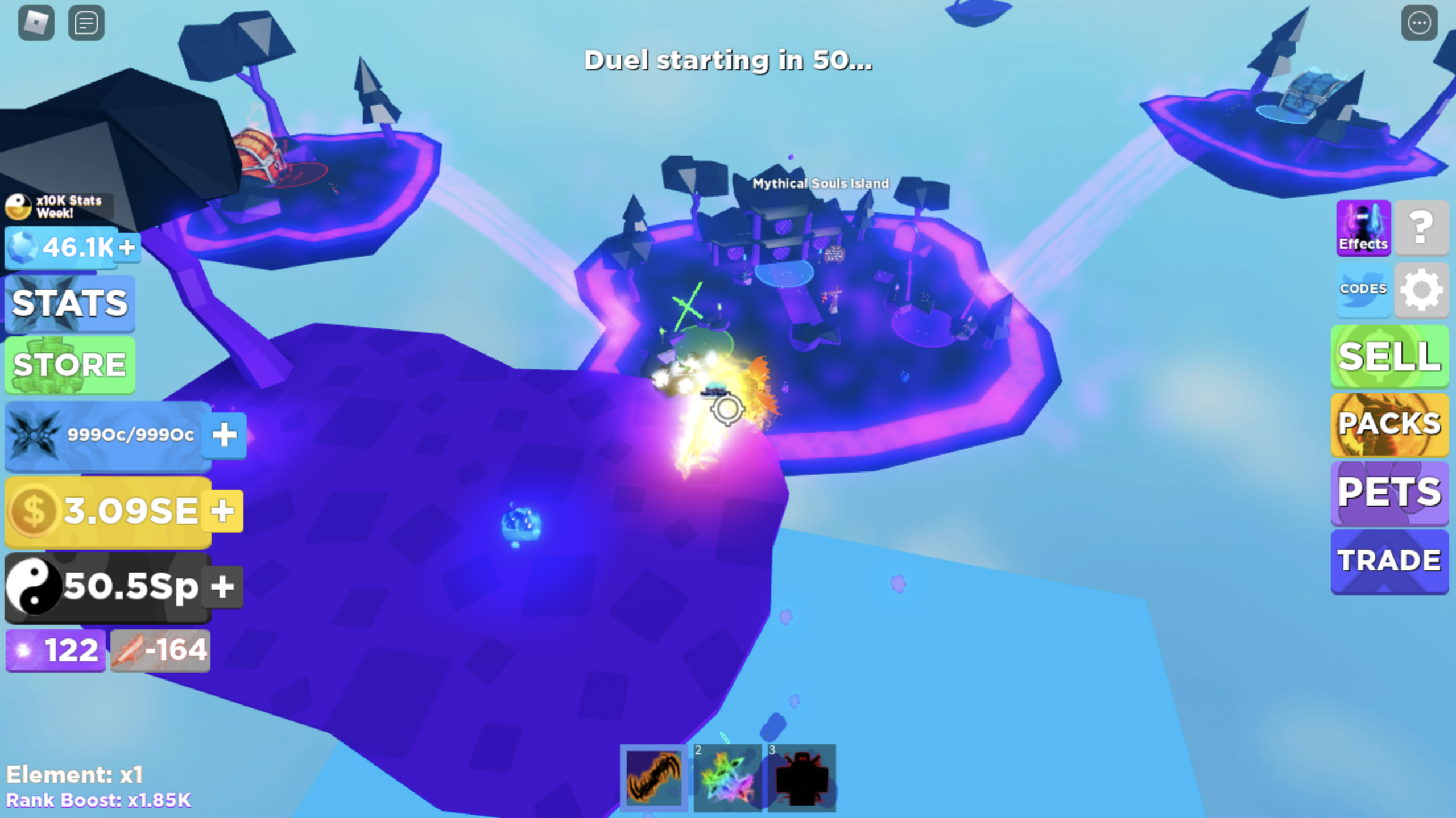 Heyyyy I just found this on Tundra Island in Ninja Legends Get it and  enjoy it ;) : r/roblox