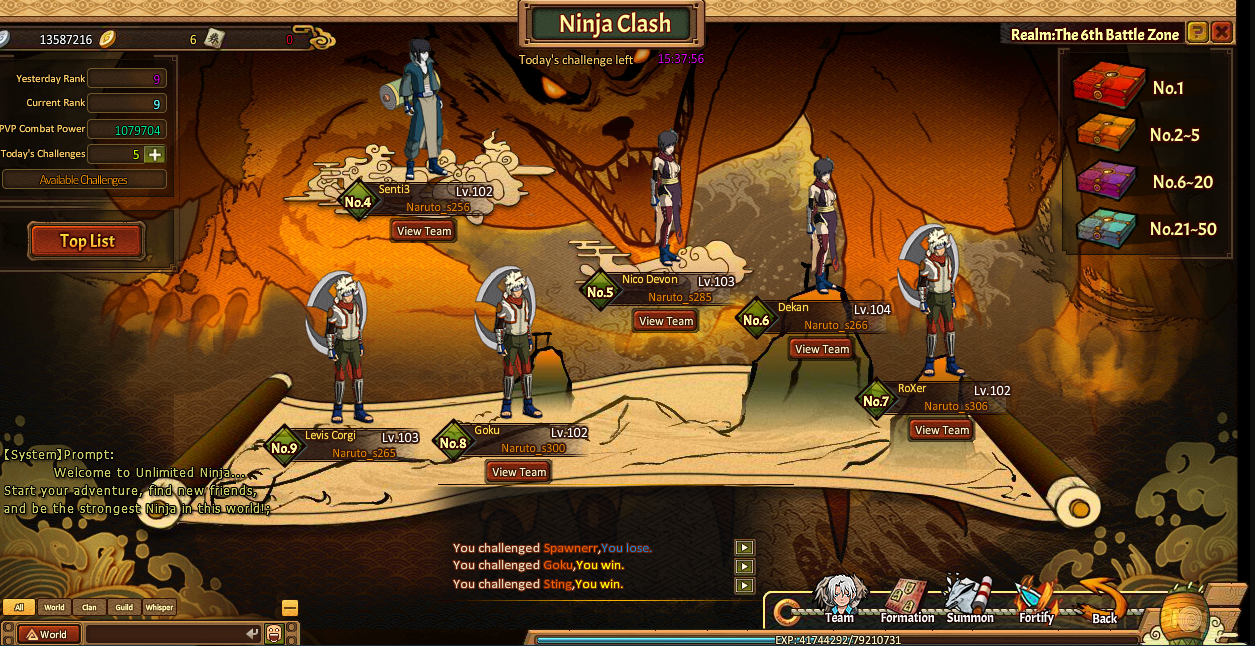 Ninja Clash | Ninja World Online Вики | Fandom